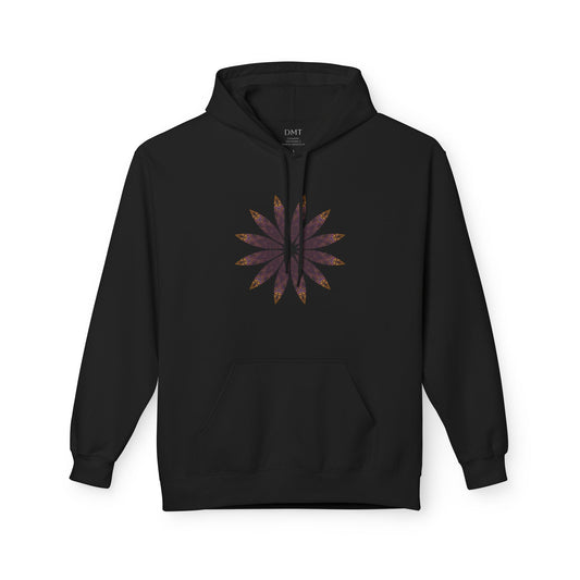 Unisex Midweight Softstyle Fleece Hoodie - Love Light Mandalas No.2