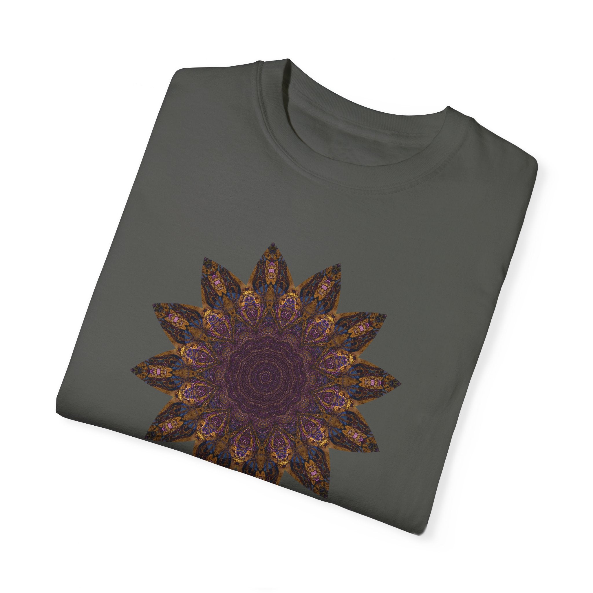 Unisex Garment-Dyed T-shirt - Love Light Mandalas No.1