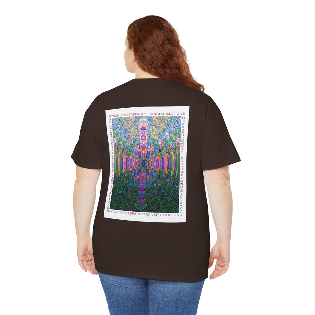 Unisex Heavy Cotton Tee (Back) - DMT Seer No.2