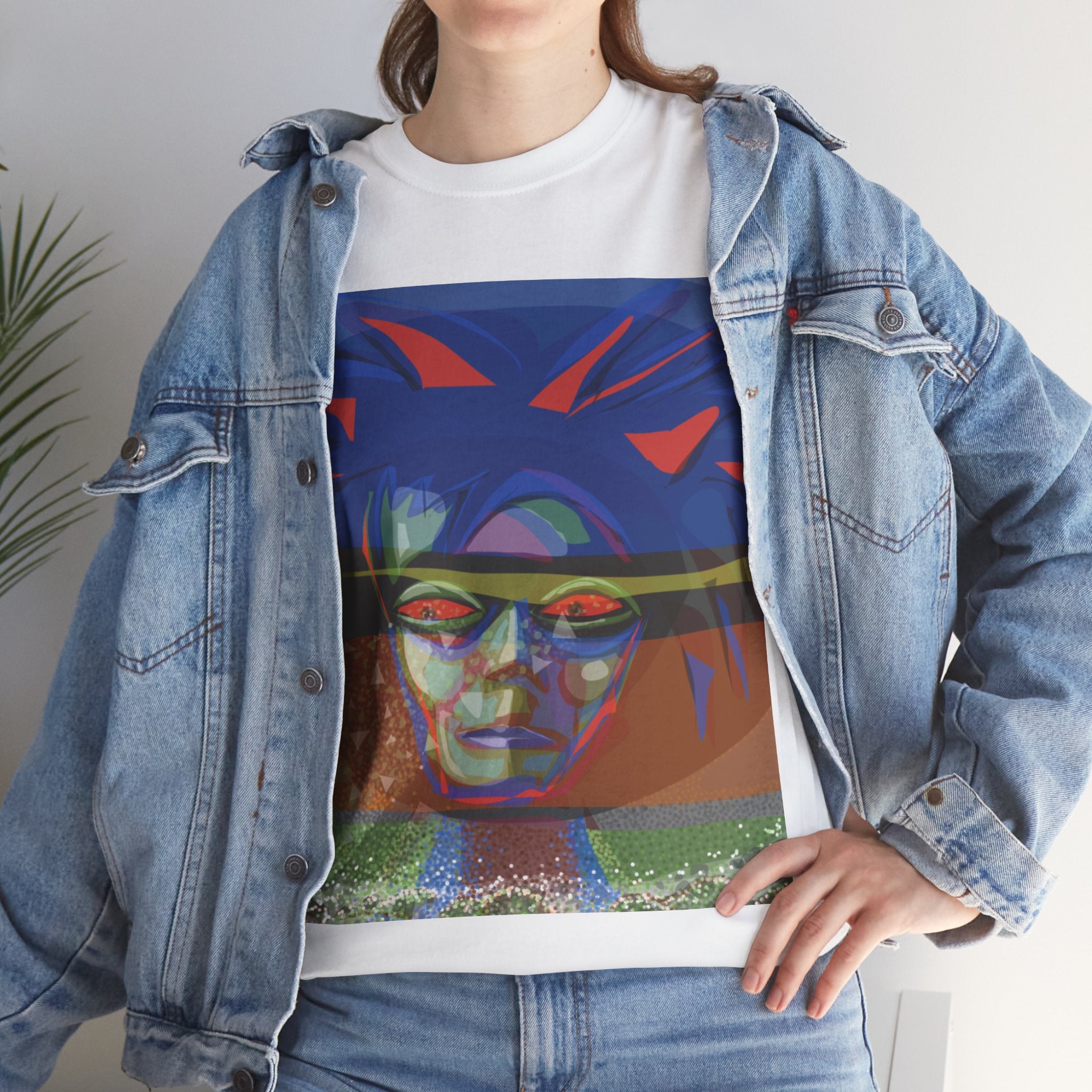 Unisex Heavy Cotton Tee - The Traveller Series (Seeing)