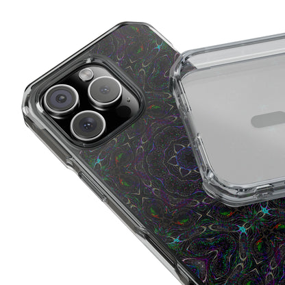 iPhone 16 Magnetic Clear Impact Case - P5 Kaleidoscopic No.32