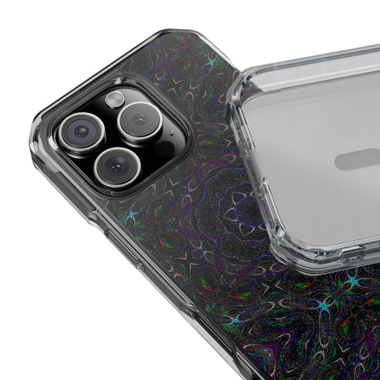 iPhone 16 Magnetic Clear Impact Case - P5 Kaleidoscopic No.32
