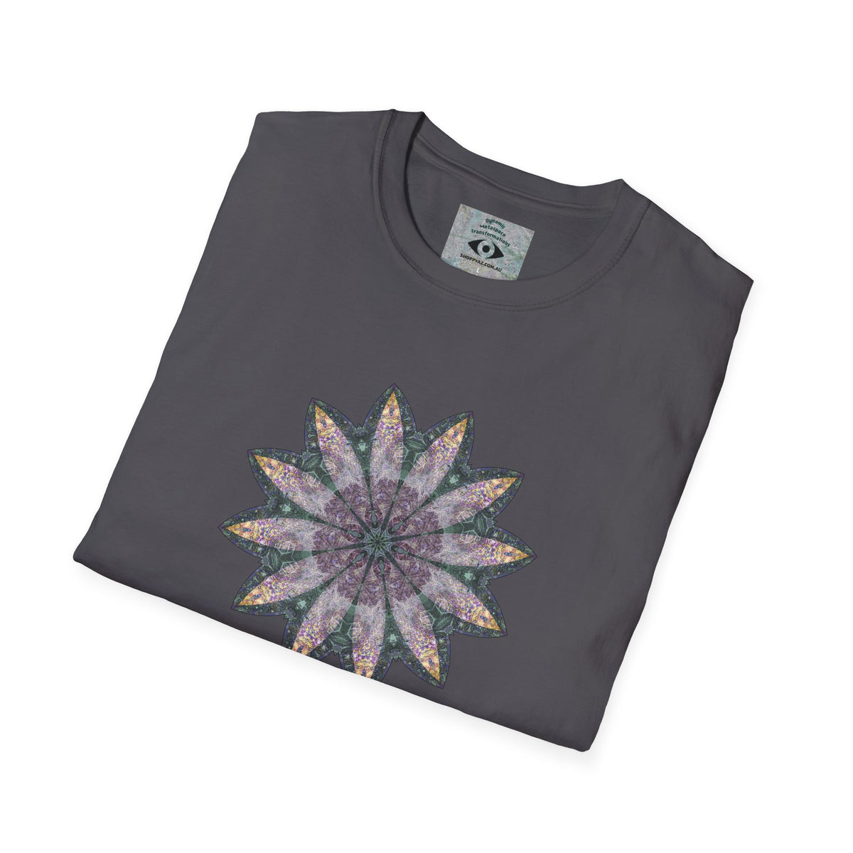 Unisex Softstyle T-Shirt - Love Light Mandalas No.21