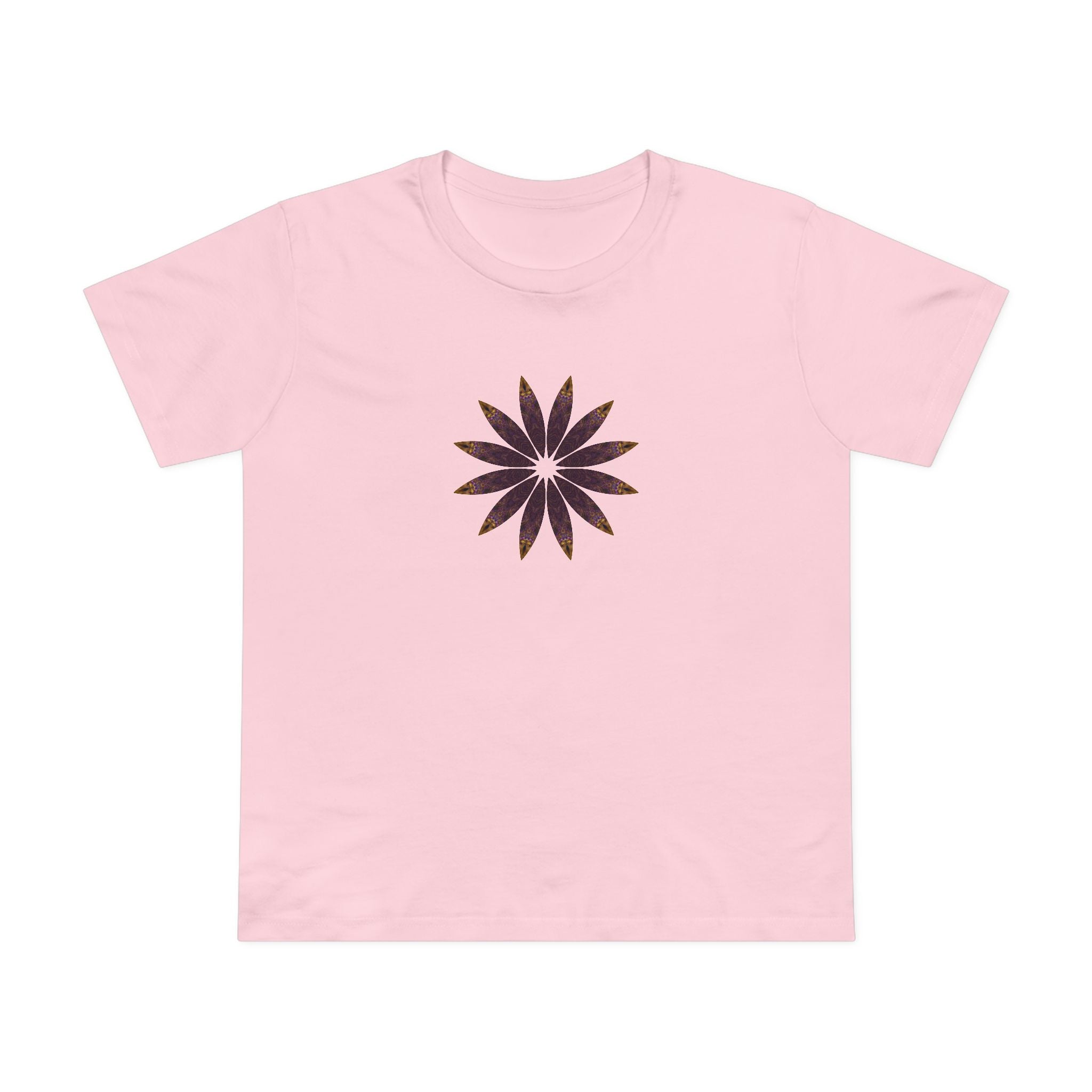 Women’s Maple Tee - Love Light Mandalas No.2