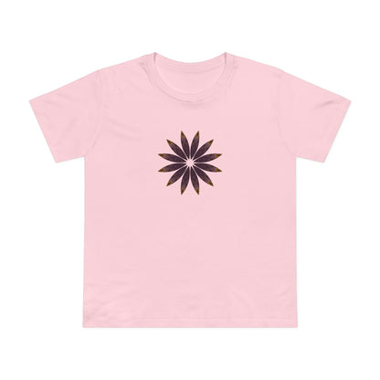 Women’s Maple Tee - Love Light Mandalas No.2