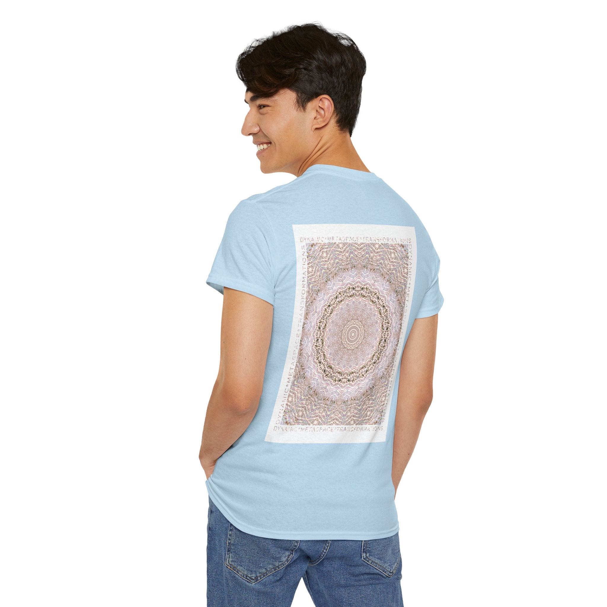 Unisex Heavy Cotton Tee (Back) - DMT Seer No.3