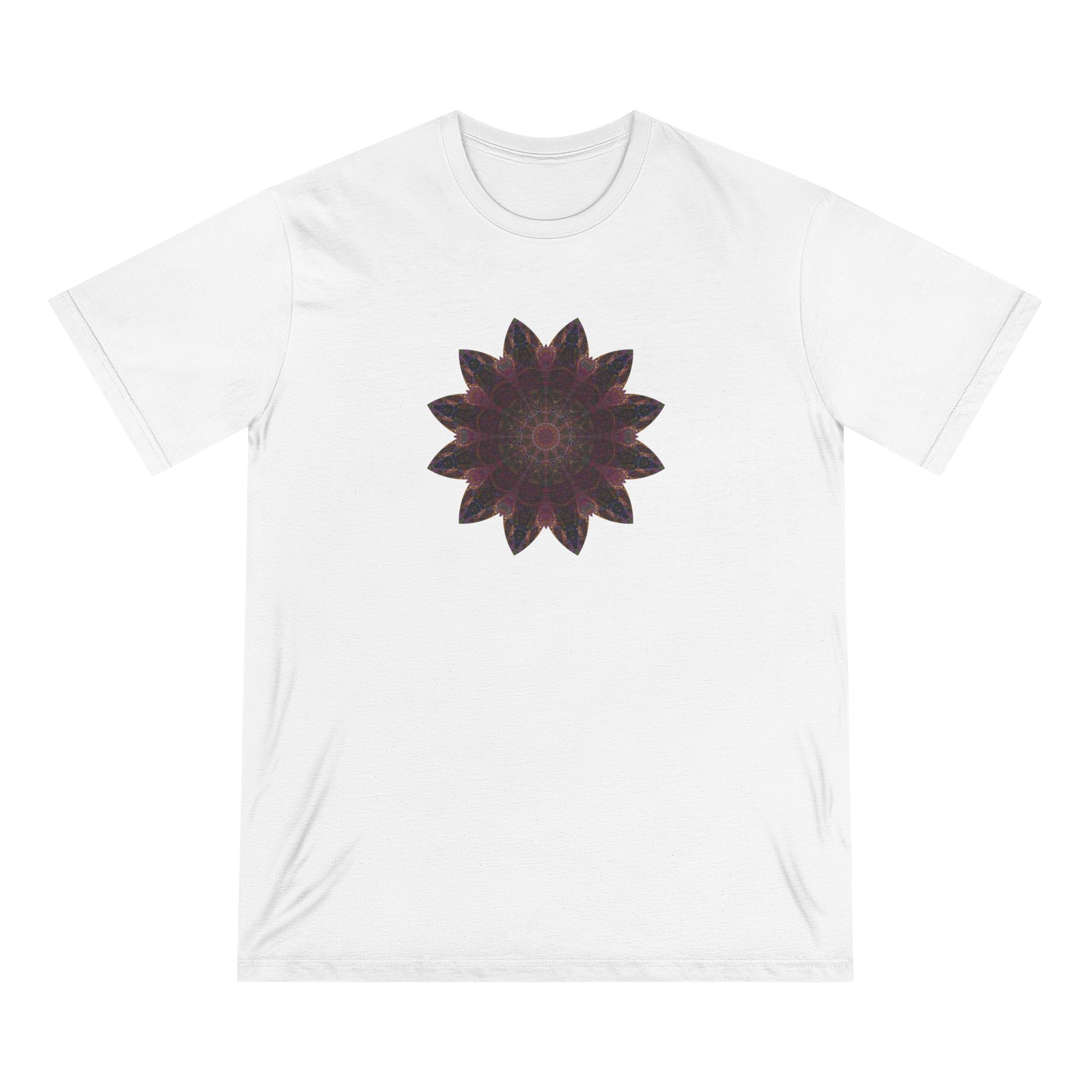 Organic Staple T-shirt - Love Light Mandalas No.8