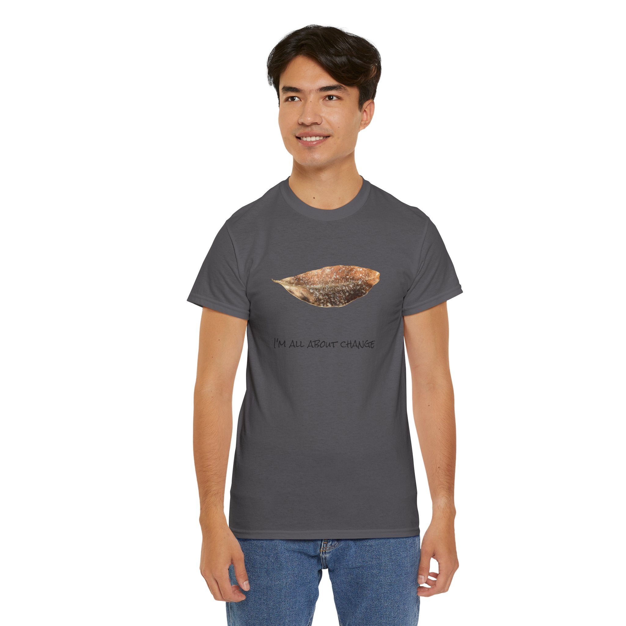 Unisex Heavy Cotton Tee - All About Change No.1