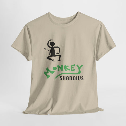 Unisex Heavy Cotton Tee - Monkey Shadows