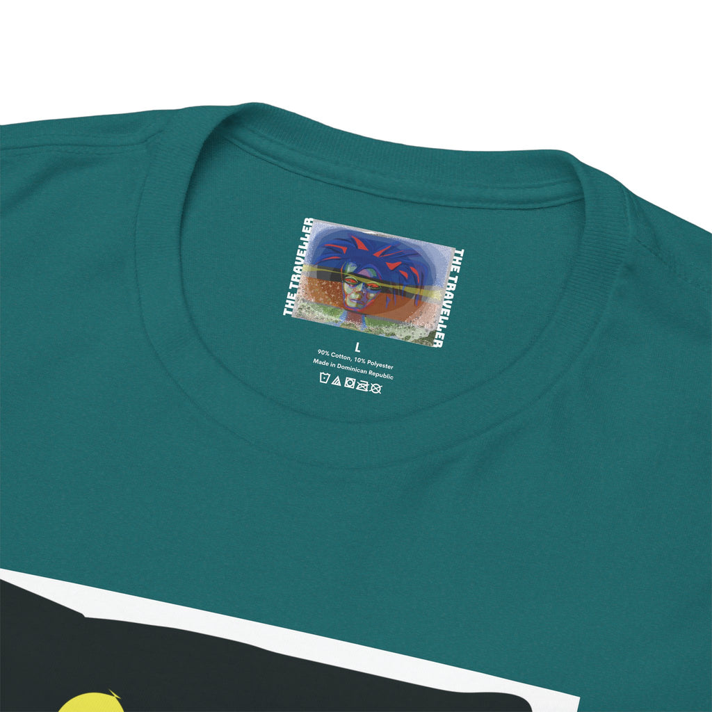 Unisex Heavy Cotton Tee - The Traveller Series (Shooting Star)