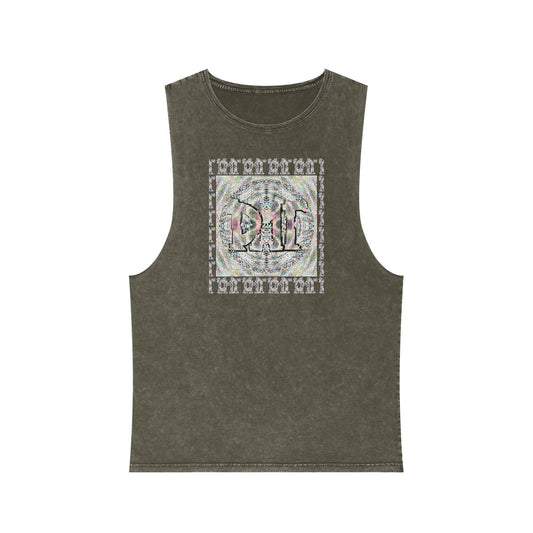Unisex Stonewash Tank Top - DMT Scribe No.7