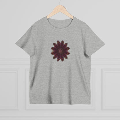 Women’s Maple Tee - Love Light Mandalas No.5