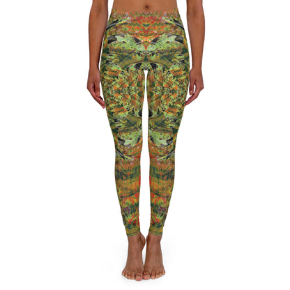 Spandex Leggings - Love Light Fractals No.4b