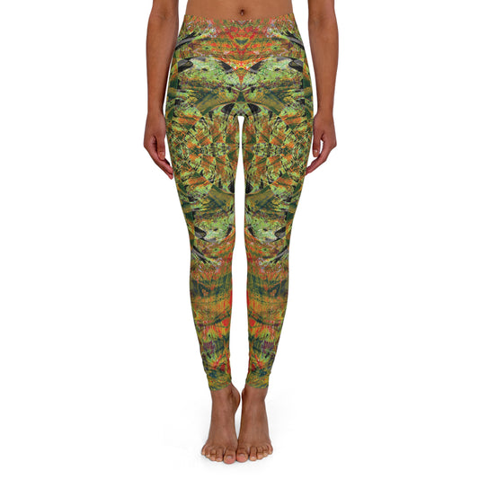 Spandex Leggings - Love Light Fractals No.4b