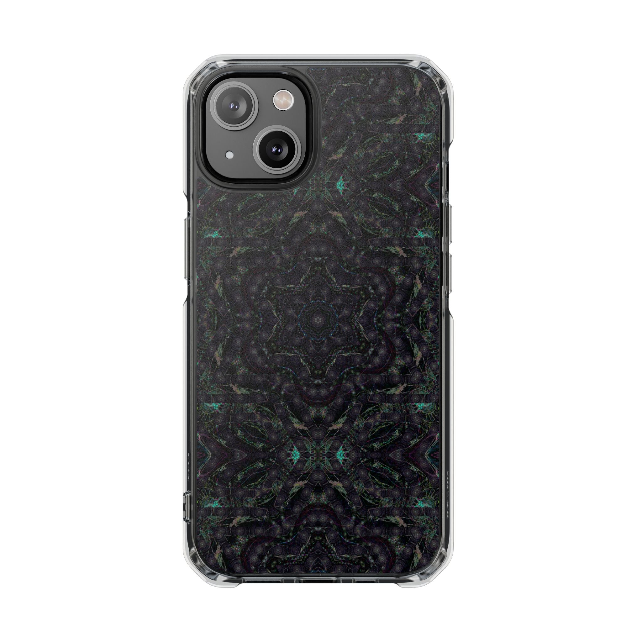iPhone 14 Magnetic Clear Impact Case - P5 Kaleidoscopic No.31