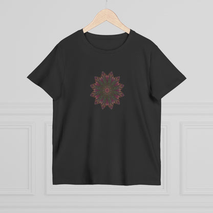 Women’s Maple Tee - Love Light Mandalas No.7