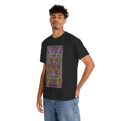 Unisex Heavy Cotton Tee - Mandala Series No.14