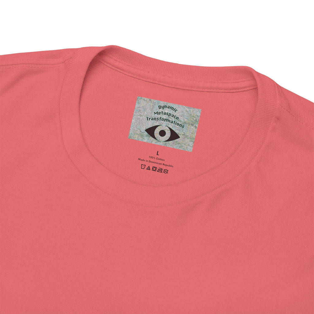 Unisex Heavy Cotton Tee (Back) - DMT Seer No.1