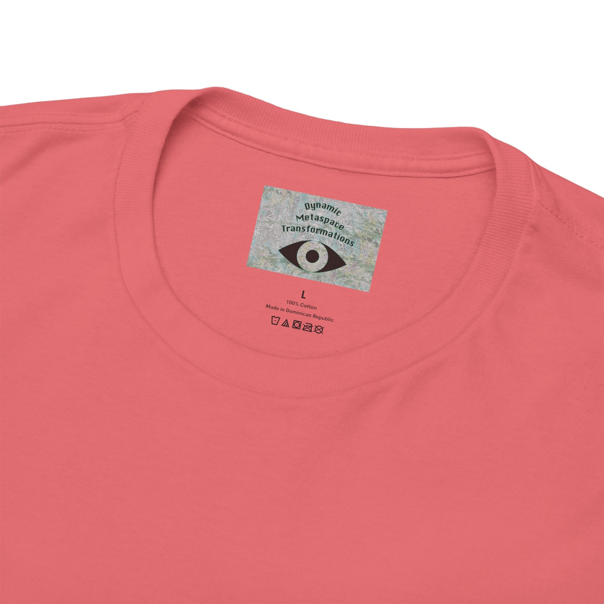 Unisex Heavy Cotton Tee (Back) - DMT Seer No.1