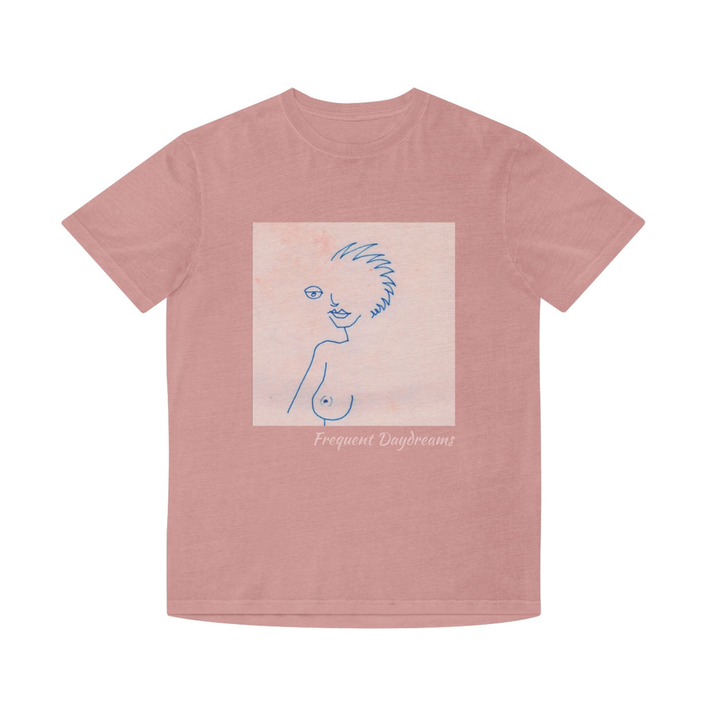 Unisex Faded Shirt - Frequent Daydreams Sketch No.46