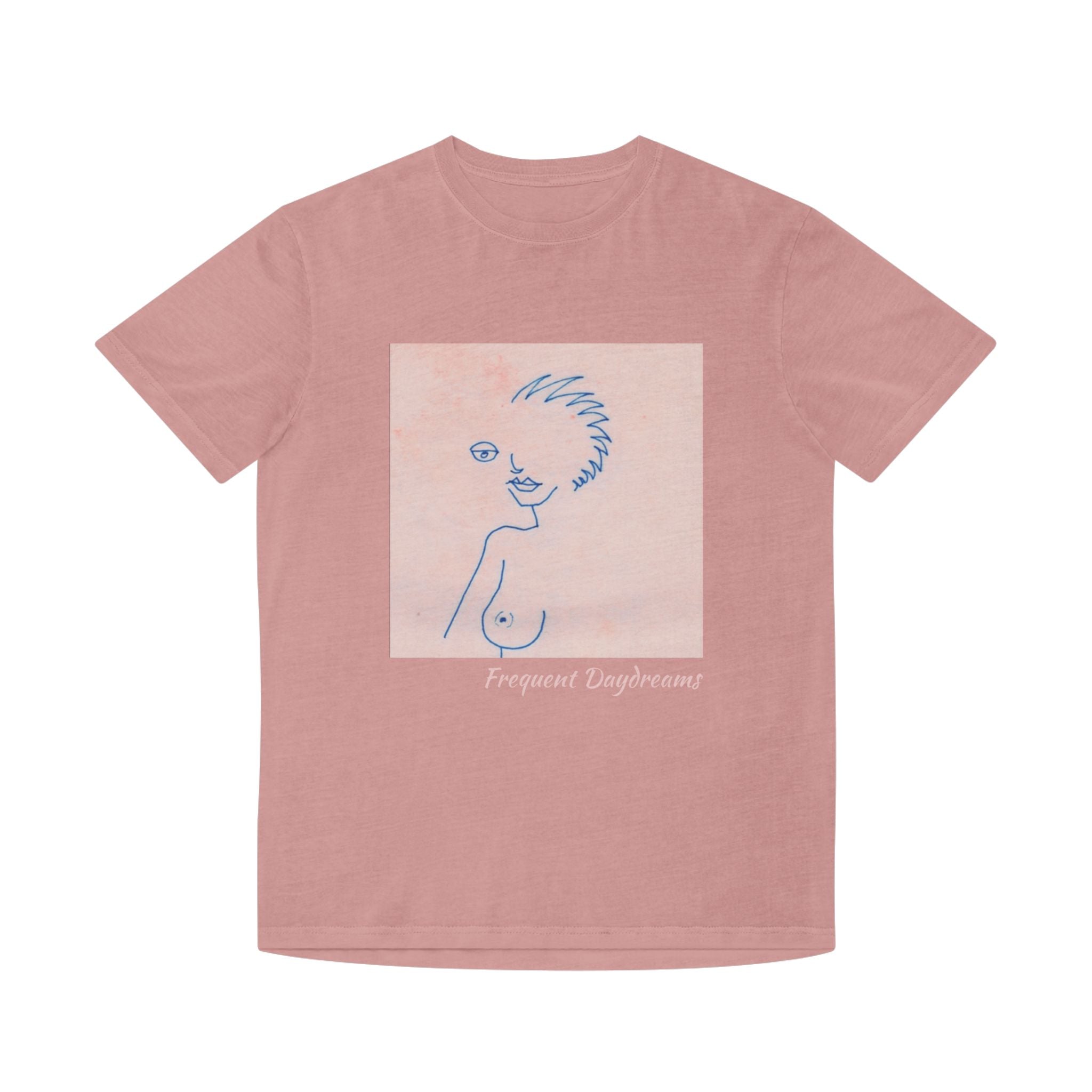Unisex Faded Shirt - Frequent Daydreams Sketch No.46