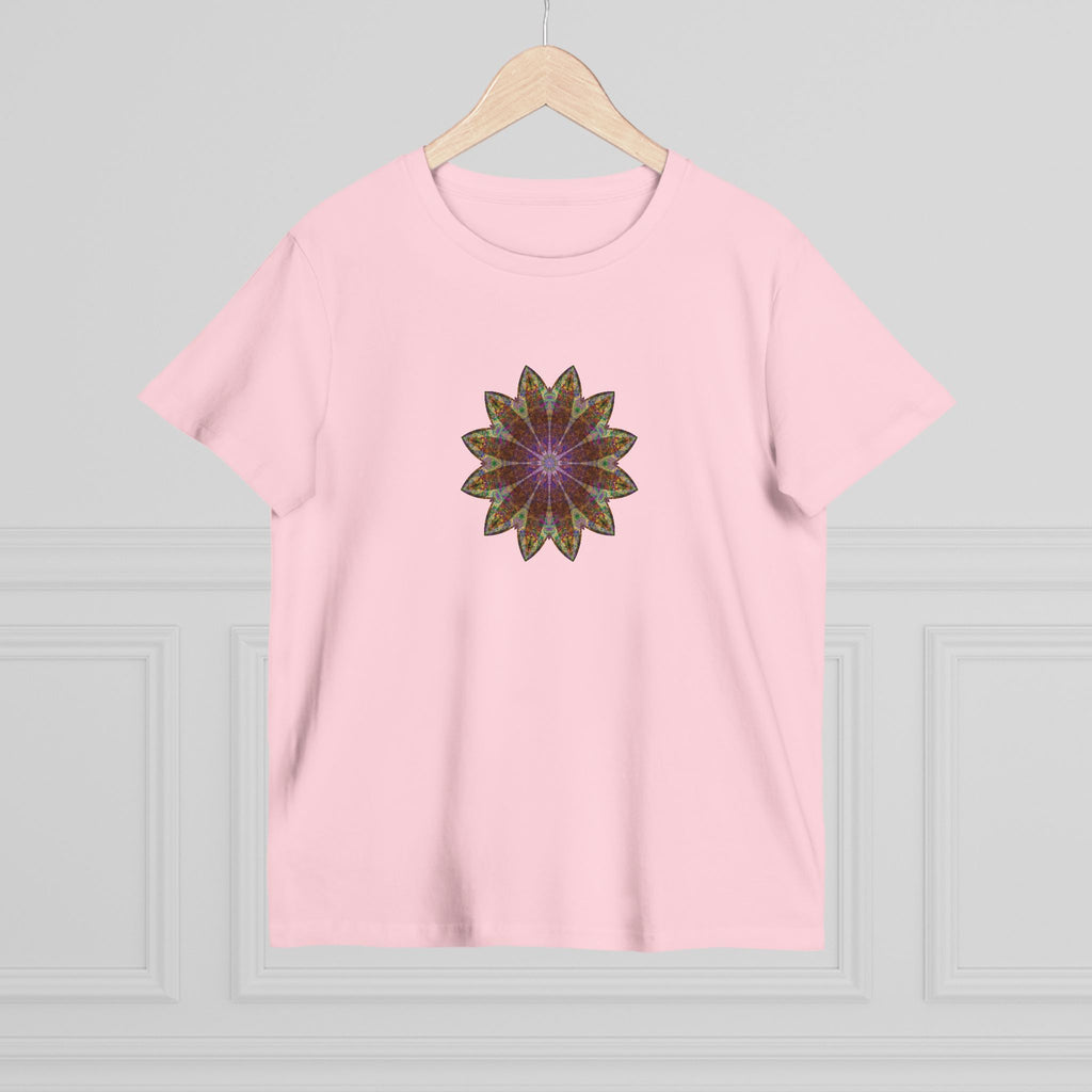 Women’s Maple Tee - Love Light Mandalas No.13