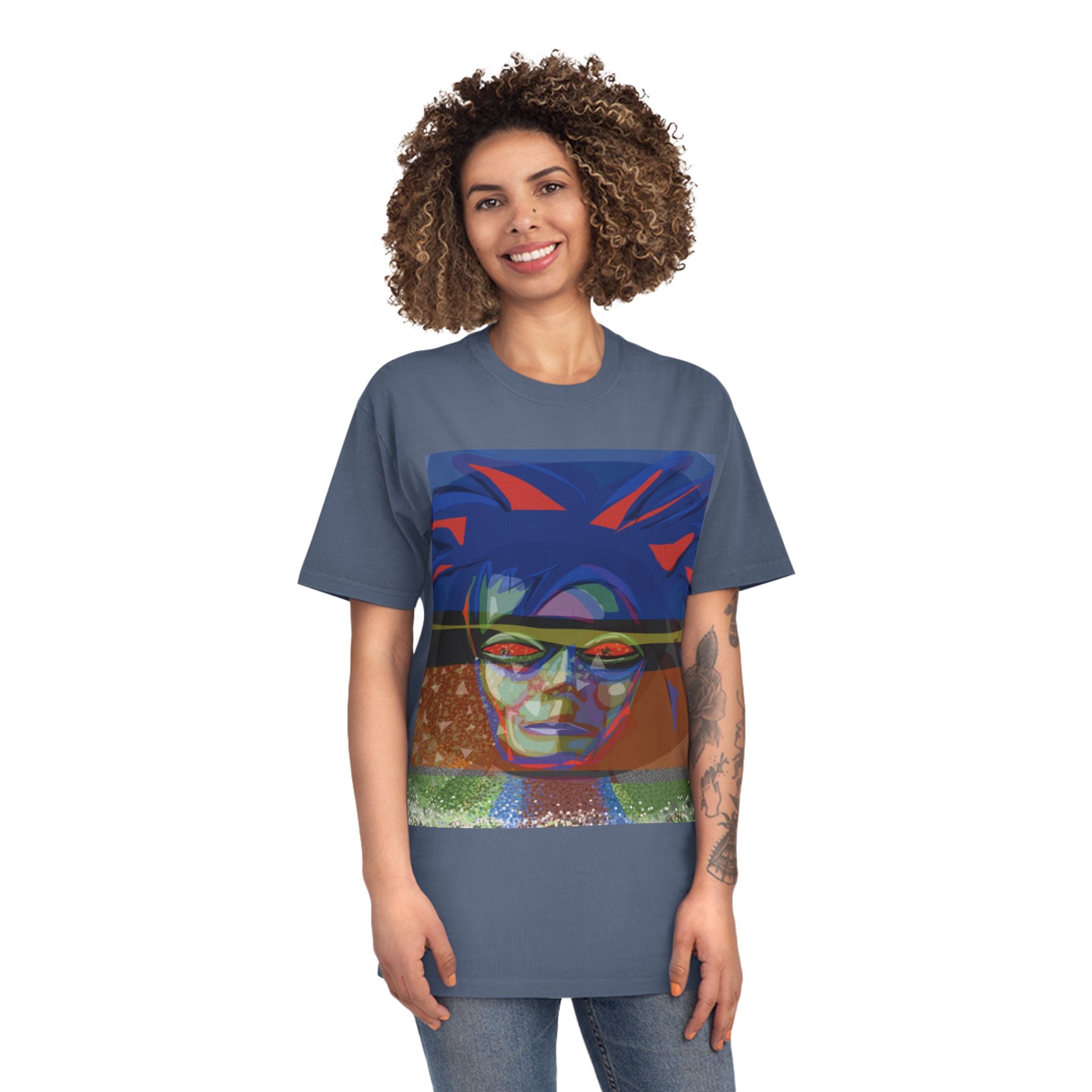 Unisex Faded Shirt -The Traveller Series (Seeing)