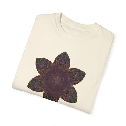 Unisex Garment-Dyed T-shirt - Love Light Mandalas No.3