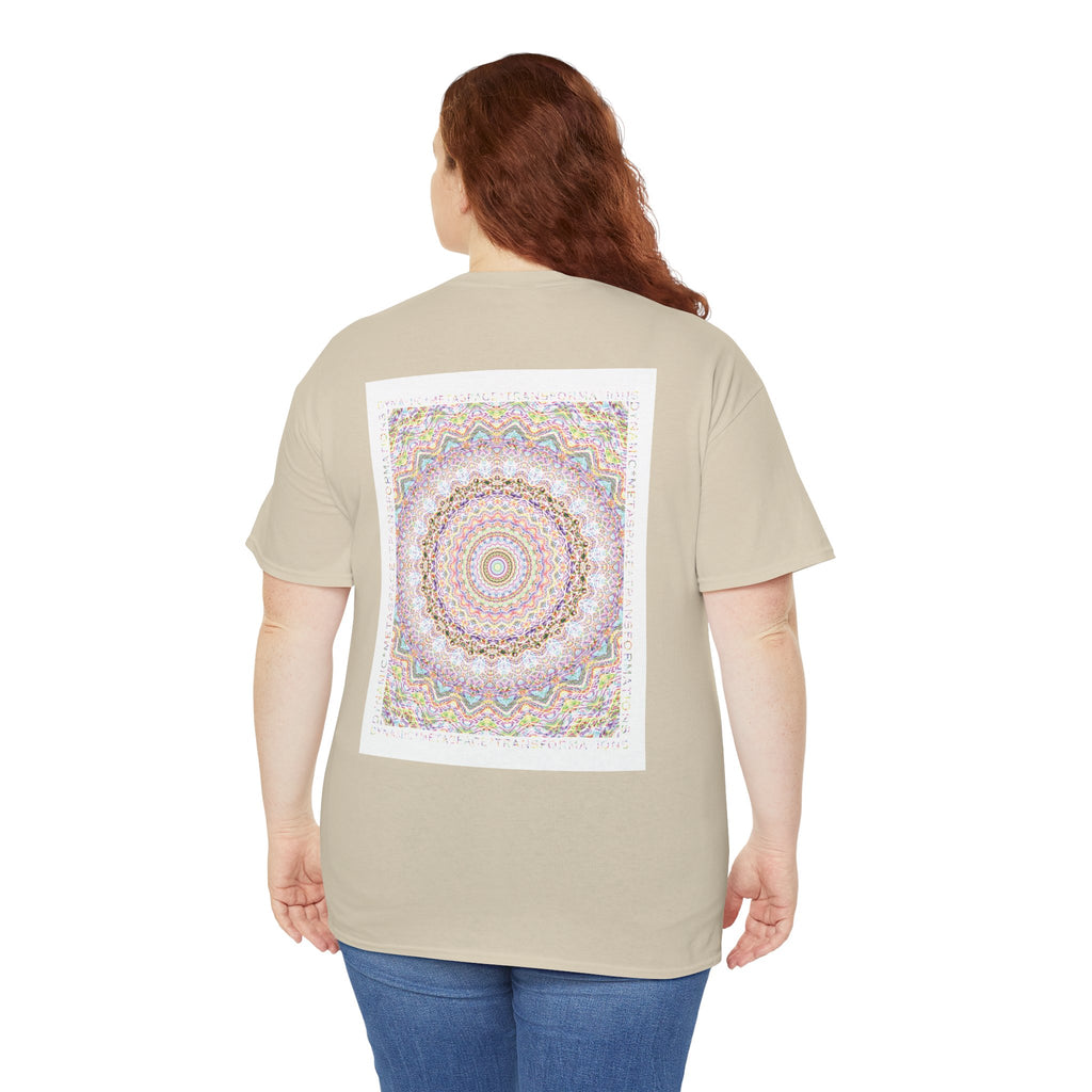 Unisex Heavy Cotton Tee (Back) - DMT Seer No.8