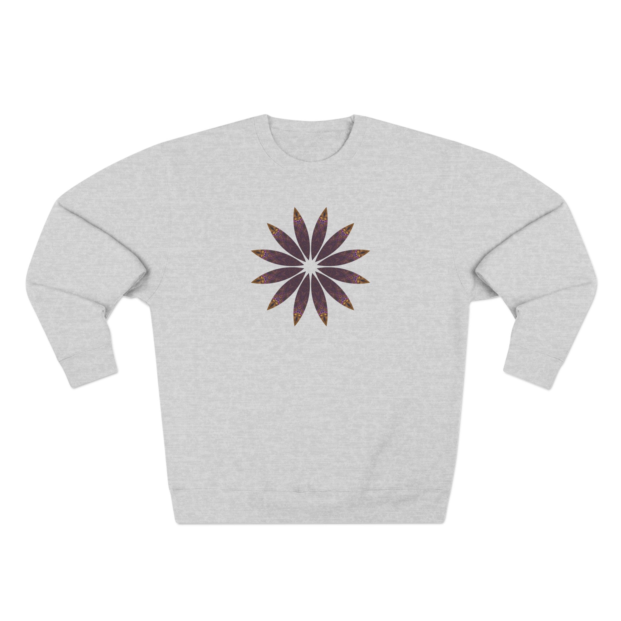 Unisex Crewneck Sweatshirt - Love Light Mandalas No.2