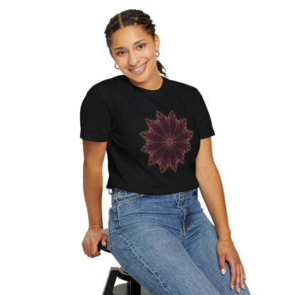 Unisex Garment-Dyed T-shirt - Love Light Mandalas No.5