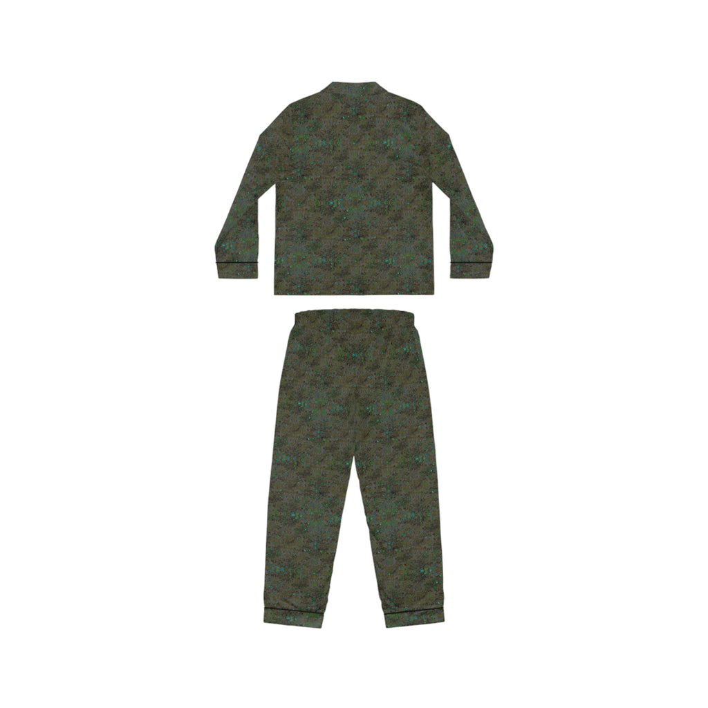 Women's Satin Pajamas - Hidden Weave No.9