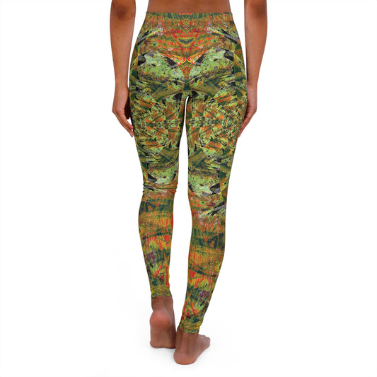 Spandex Leggings - Love Light Fractals No.4b