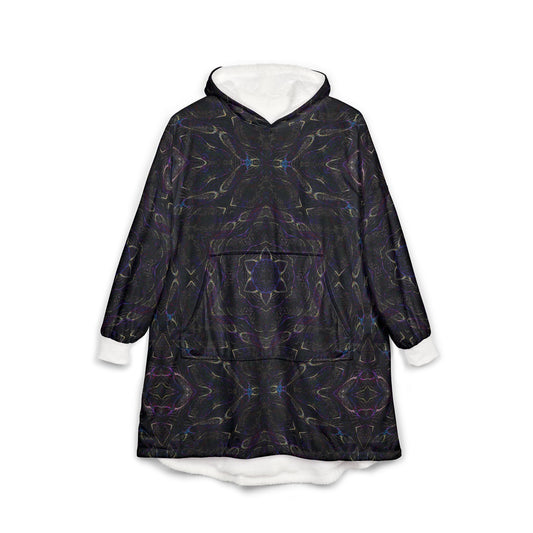 Unisex Hooded Blanket - Kaleidoscope P5 No. 13