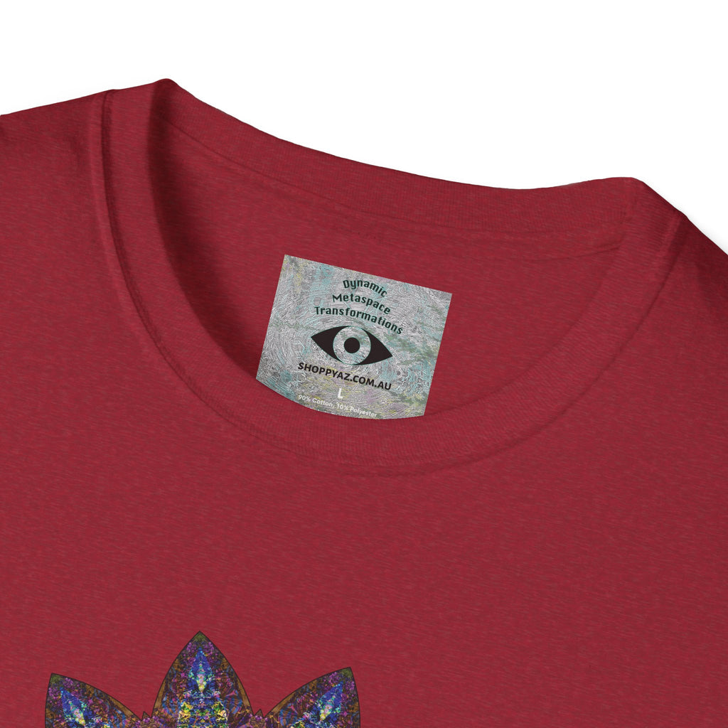Unisex Softstyle T-Shirt - Love Light Mandalas No.17