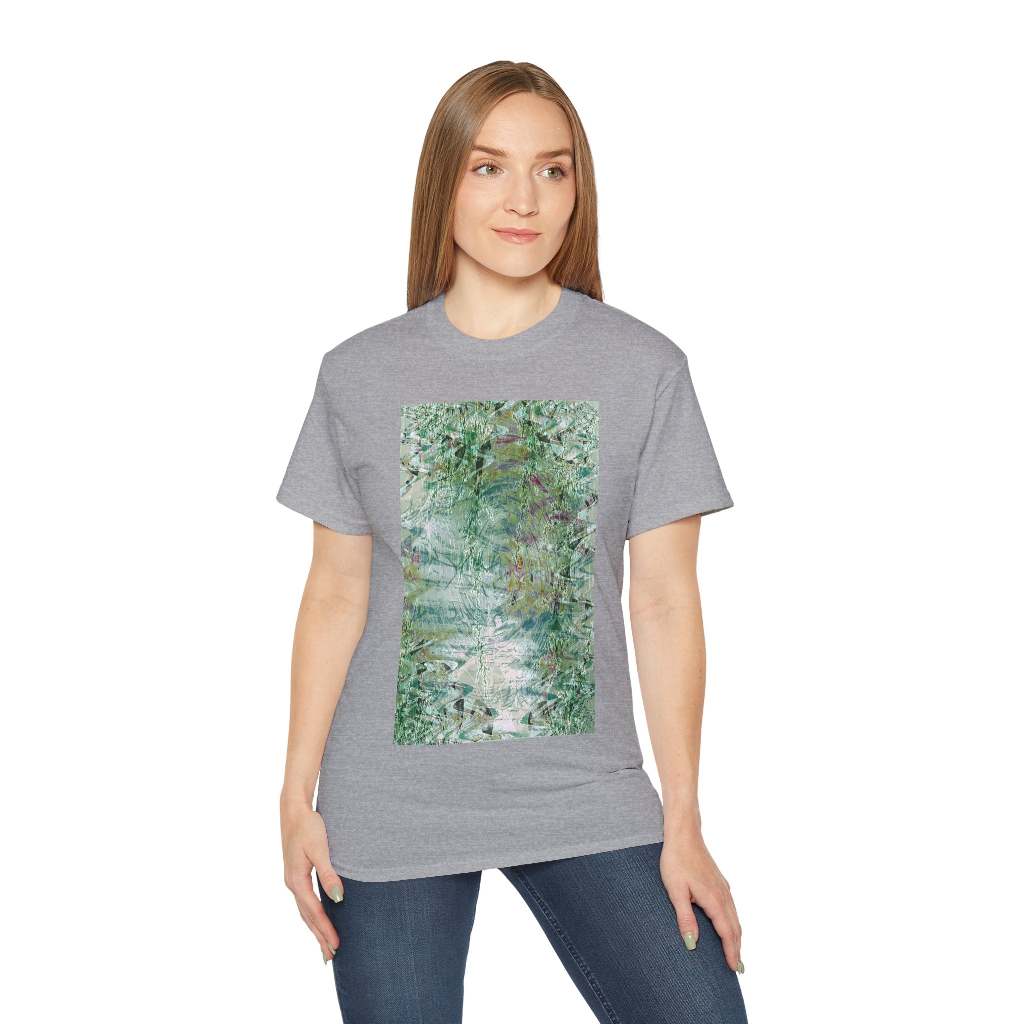 Unisex Ultra Cotton Tee - Love Light Fractals No.7