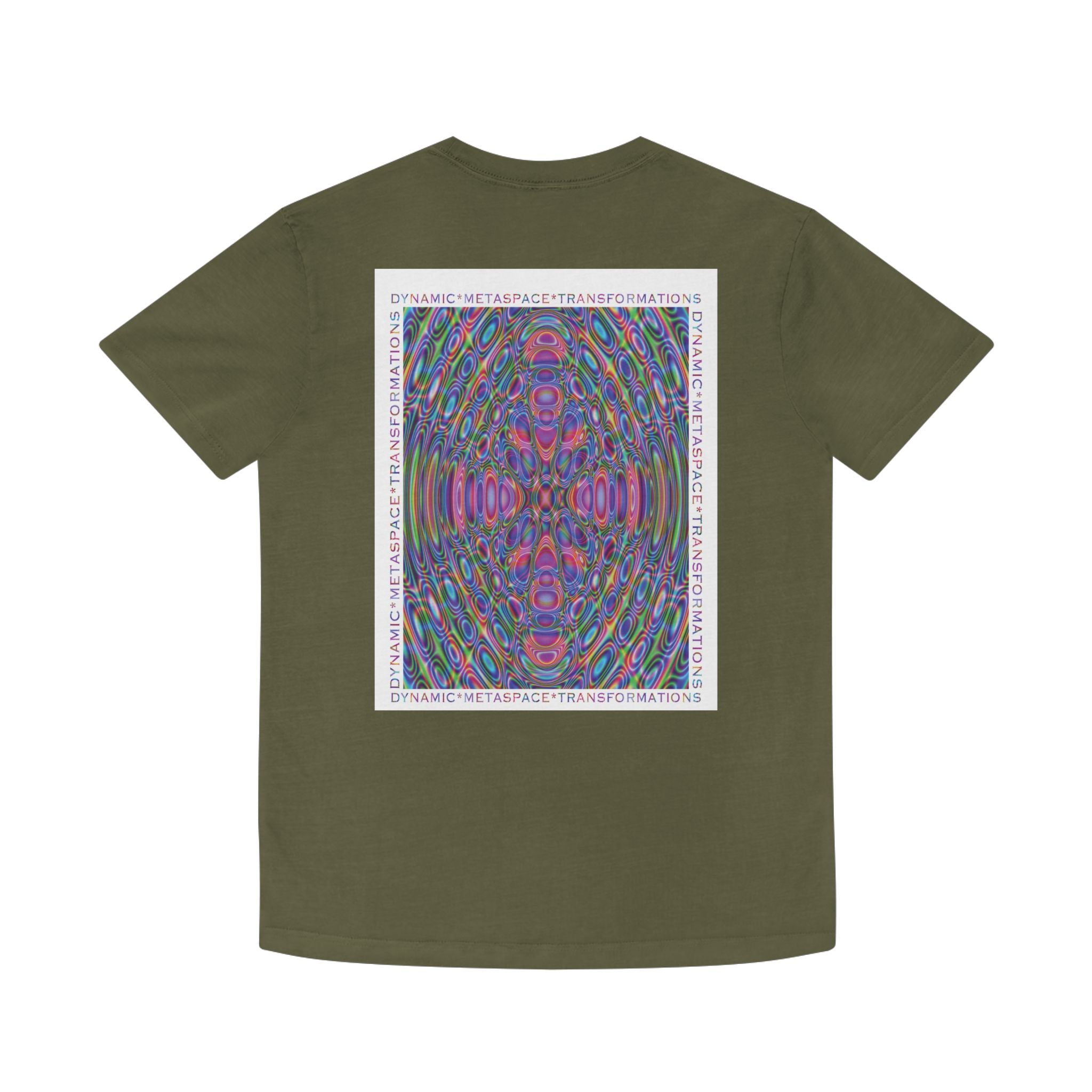 Unisex Faded Shirt (Back) - DMT Seer No.1