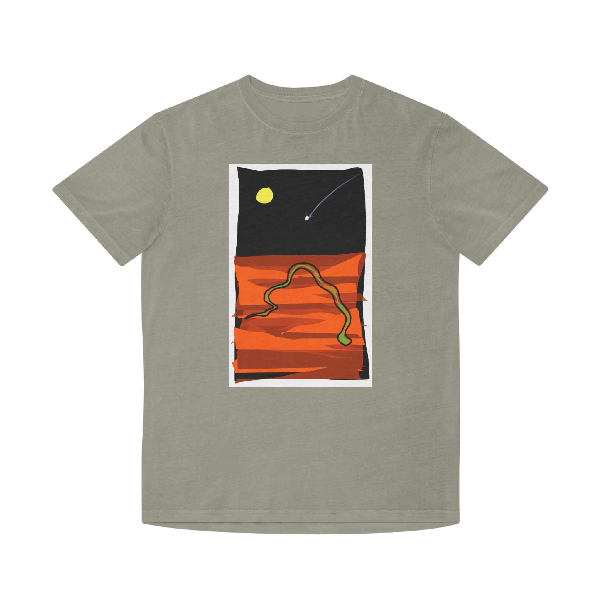 Unisex Faded Shirt -The Traveller Series (Shooting Star)