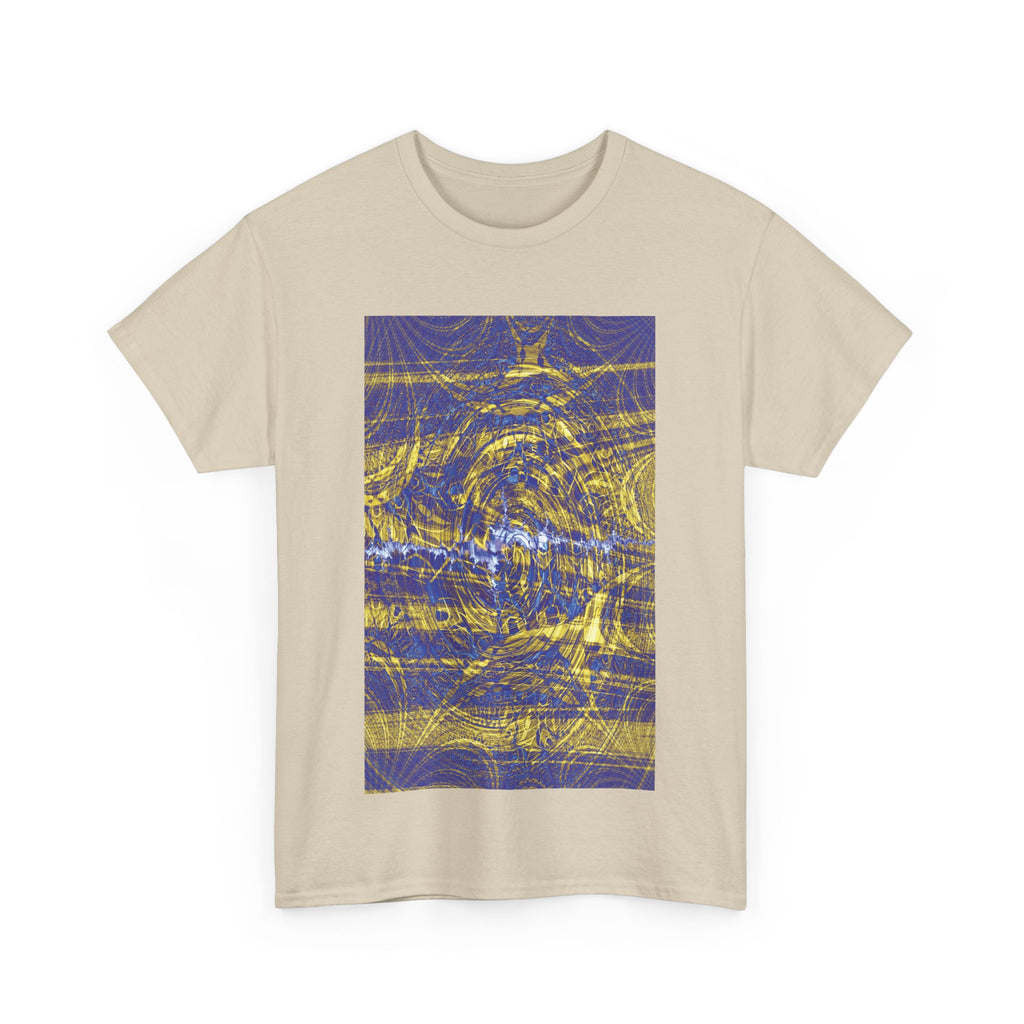Unisex Heavy Cotton Tee - Love Light Fractals No.1