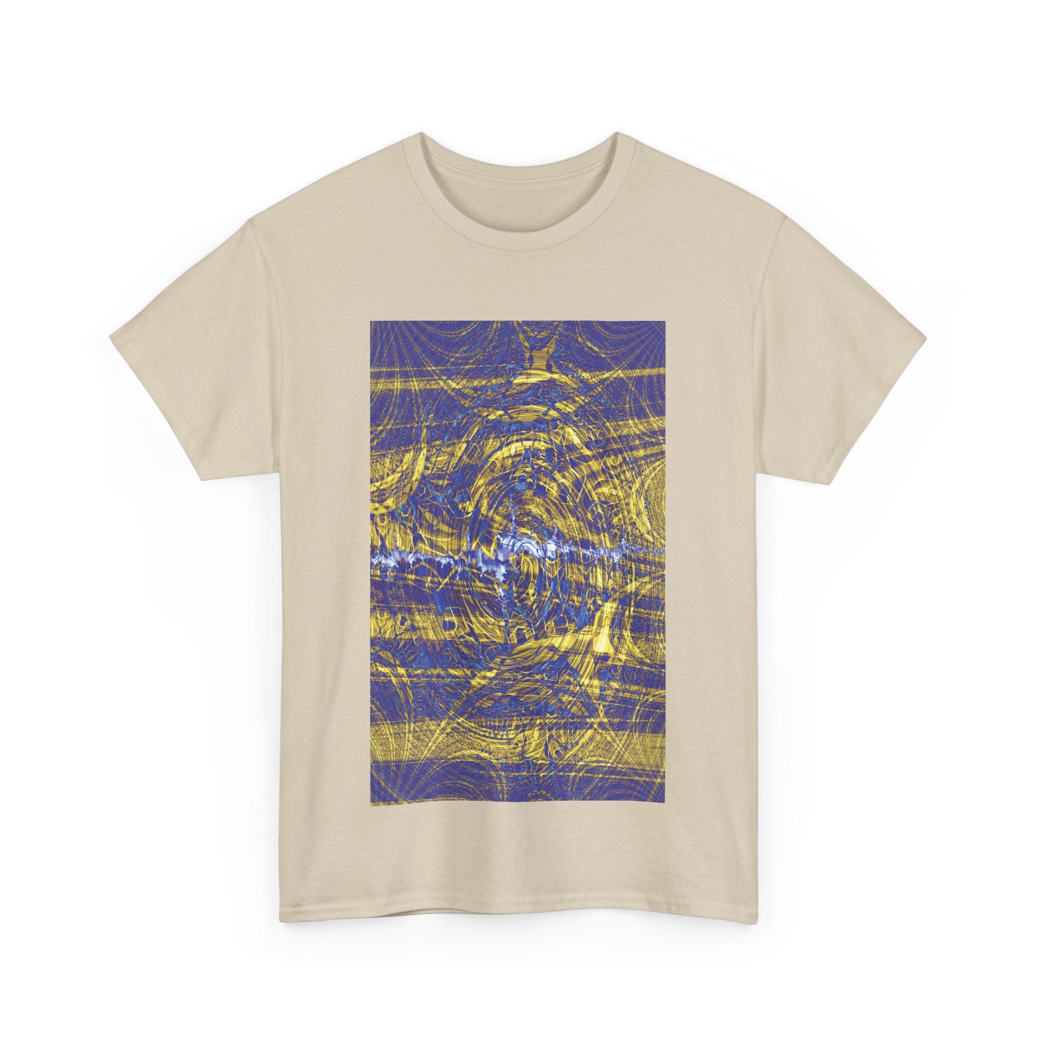 Unisex Heavy Cotton Tee - Love Light Fractals No.1