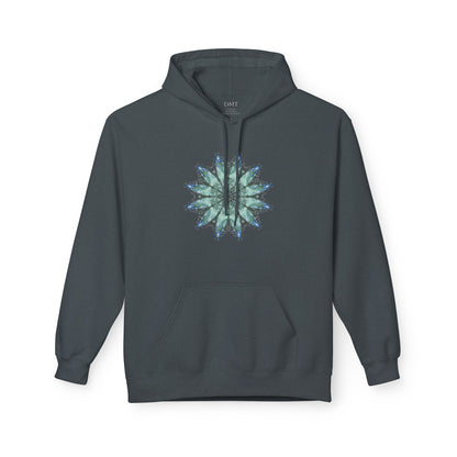 Unisex Midweight Softstyle Fleece Hoodie - Love Light Mandalas No.20