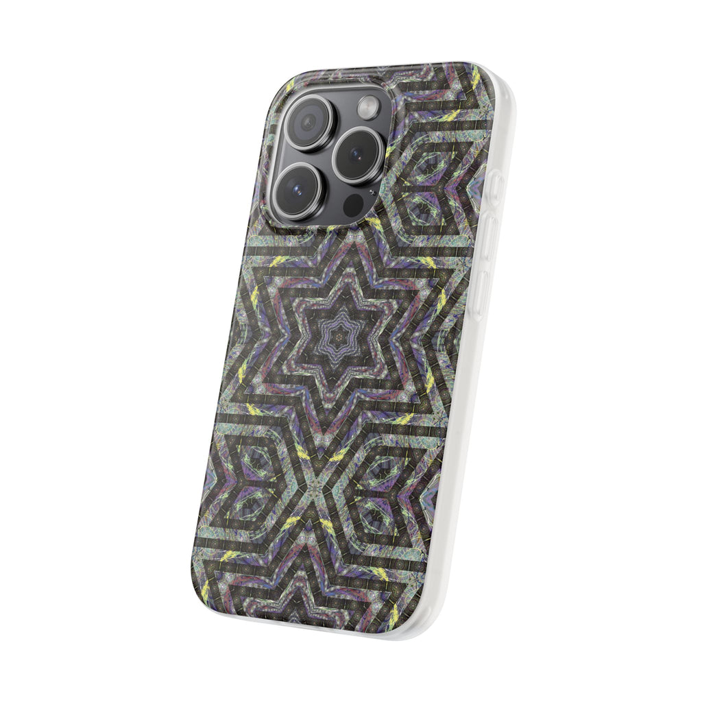 iPhone 15 Flexi Case - P5 Kaleidoscopic No.1