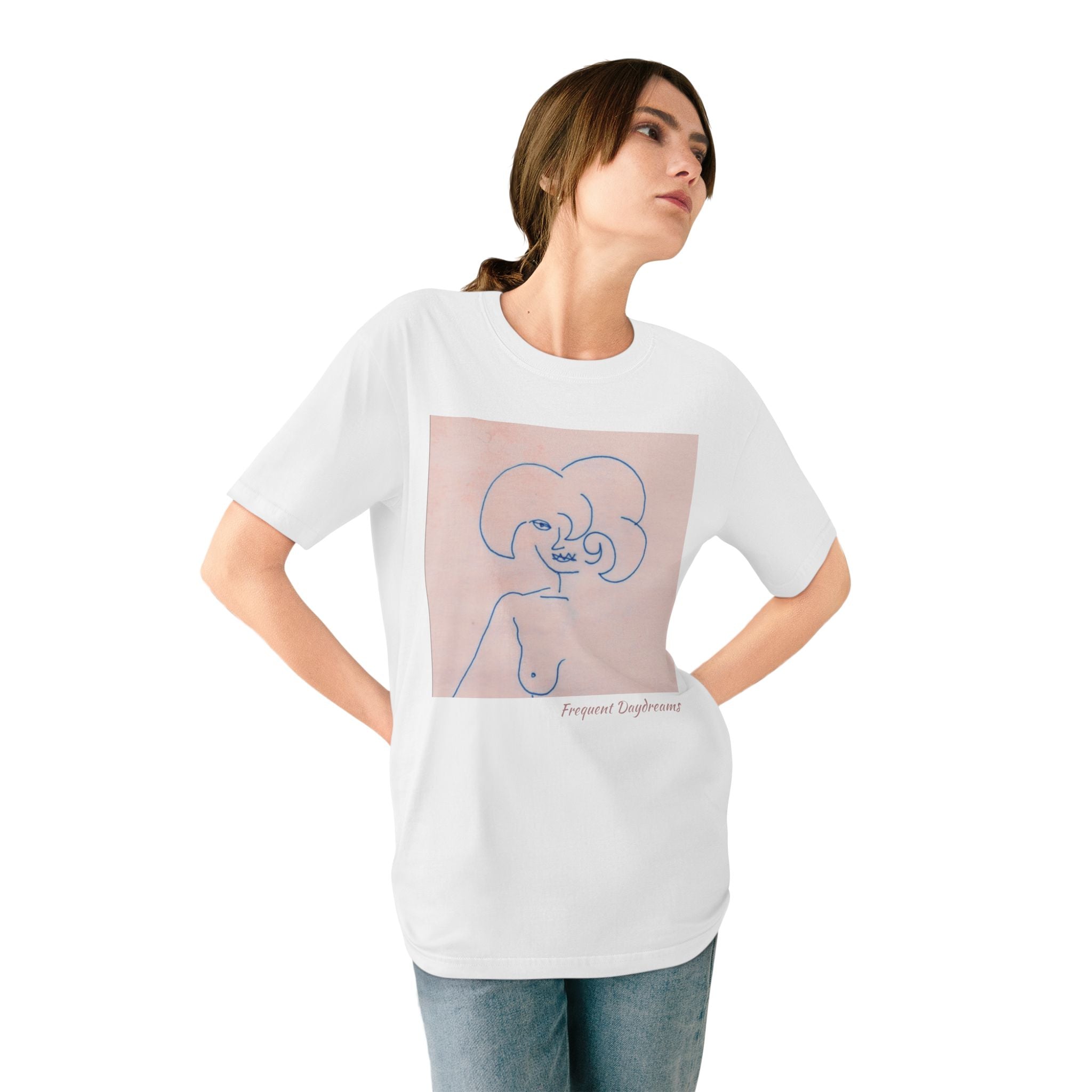 Organic Staple T-shirt - Frequent Daydreams Sketch No.45