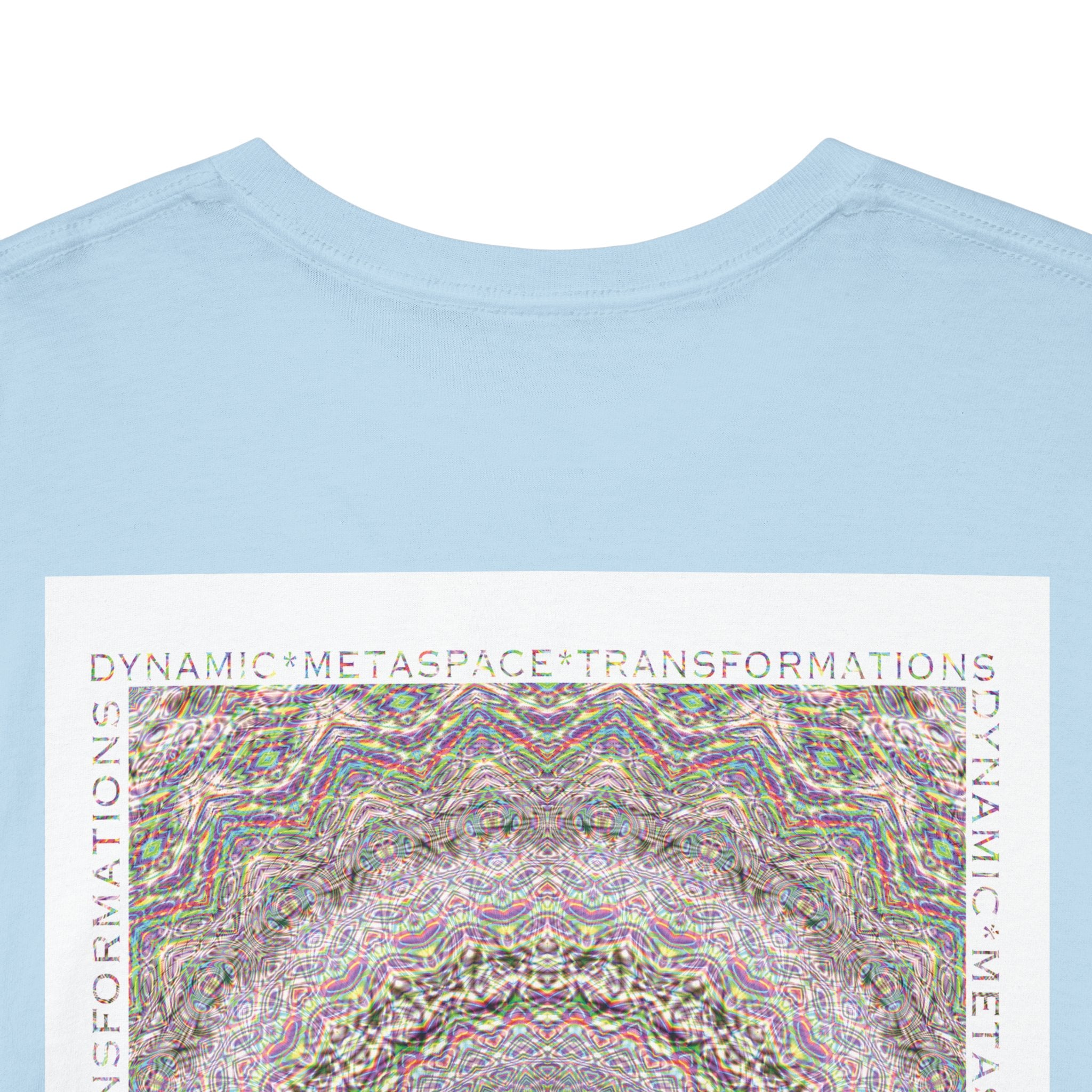 Unisex Heavy Cotton Tee (Back) - DMT Seer No.10