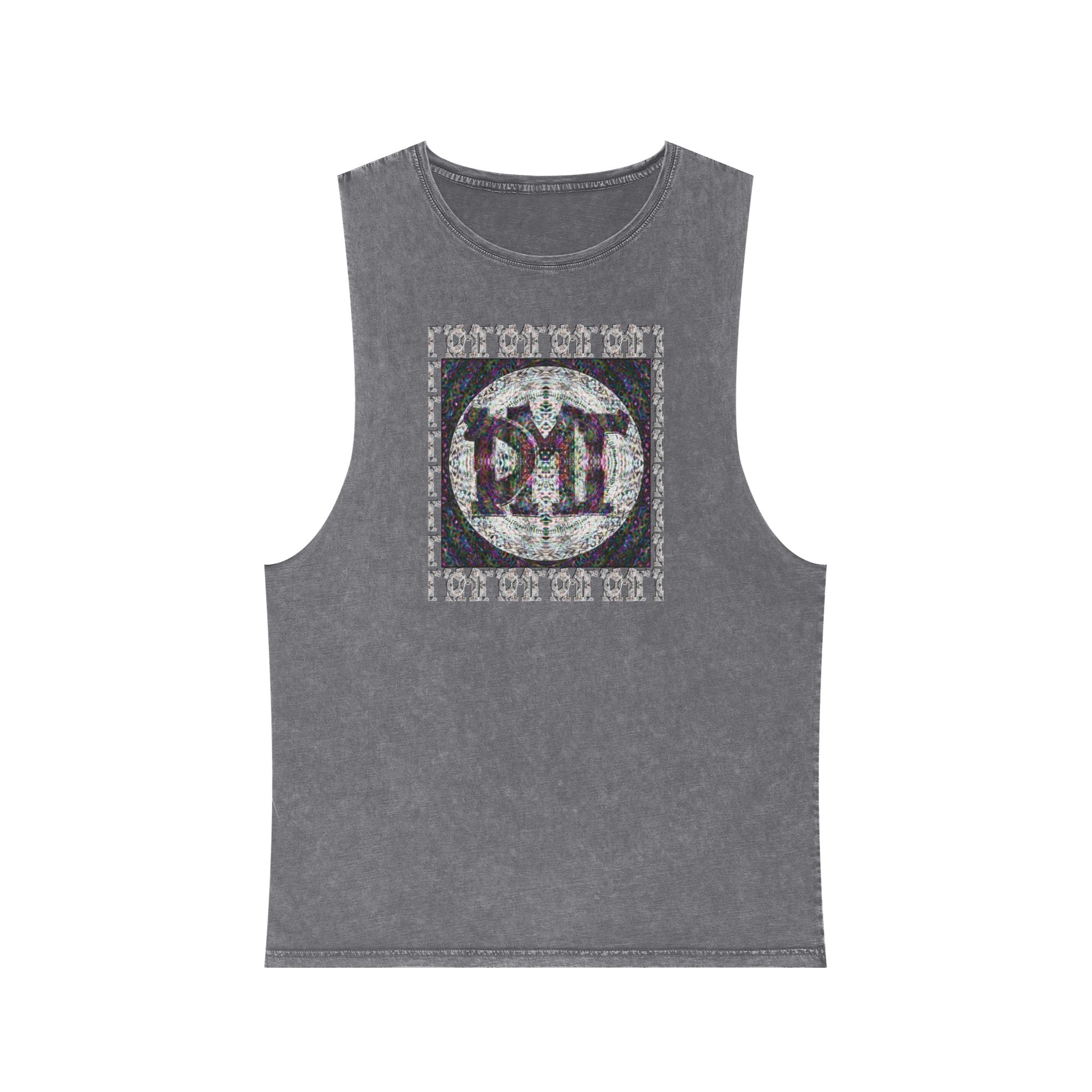 Unisex Stonewash Tank Top - DMT Scribe No.10