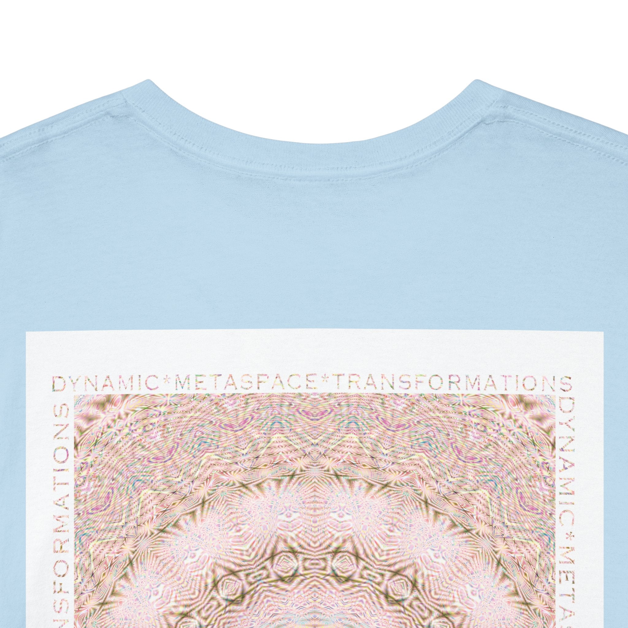 Unisex Heavy Cotton Tee (Back) - DMT Seer No.5