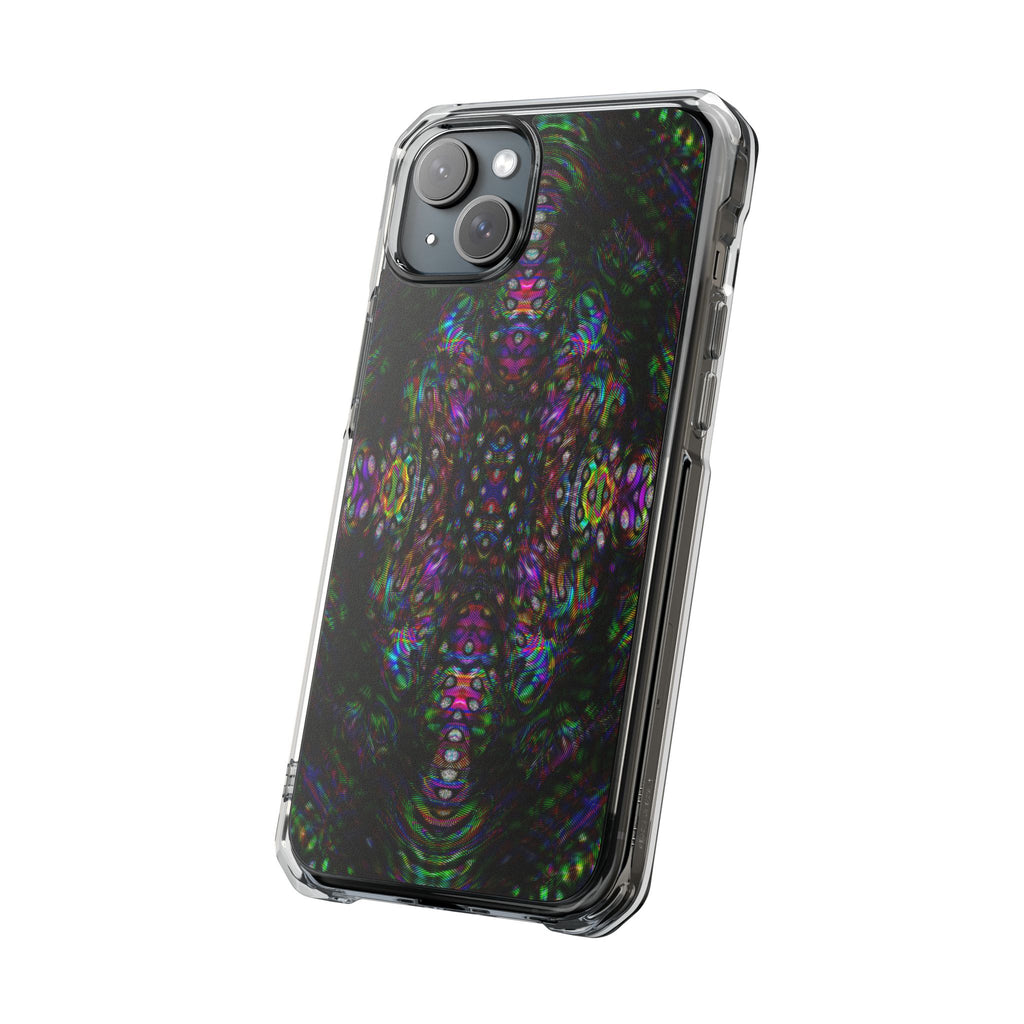 iPhone 15 Magnetic Clear Impact Case - DMT Scribe Tiles No.2