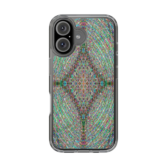 iPhone 16 Clear Case – DMT Seer No.14