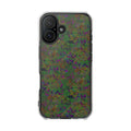 iPhone 16 Magnetic Clear Impact Case - Hidden Weave Series V3 No.24