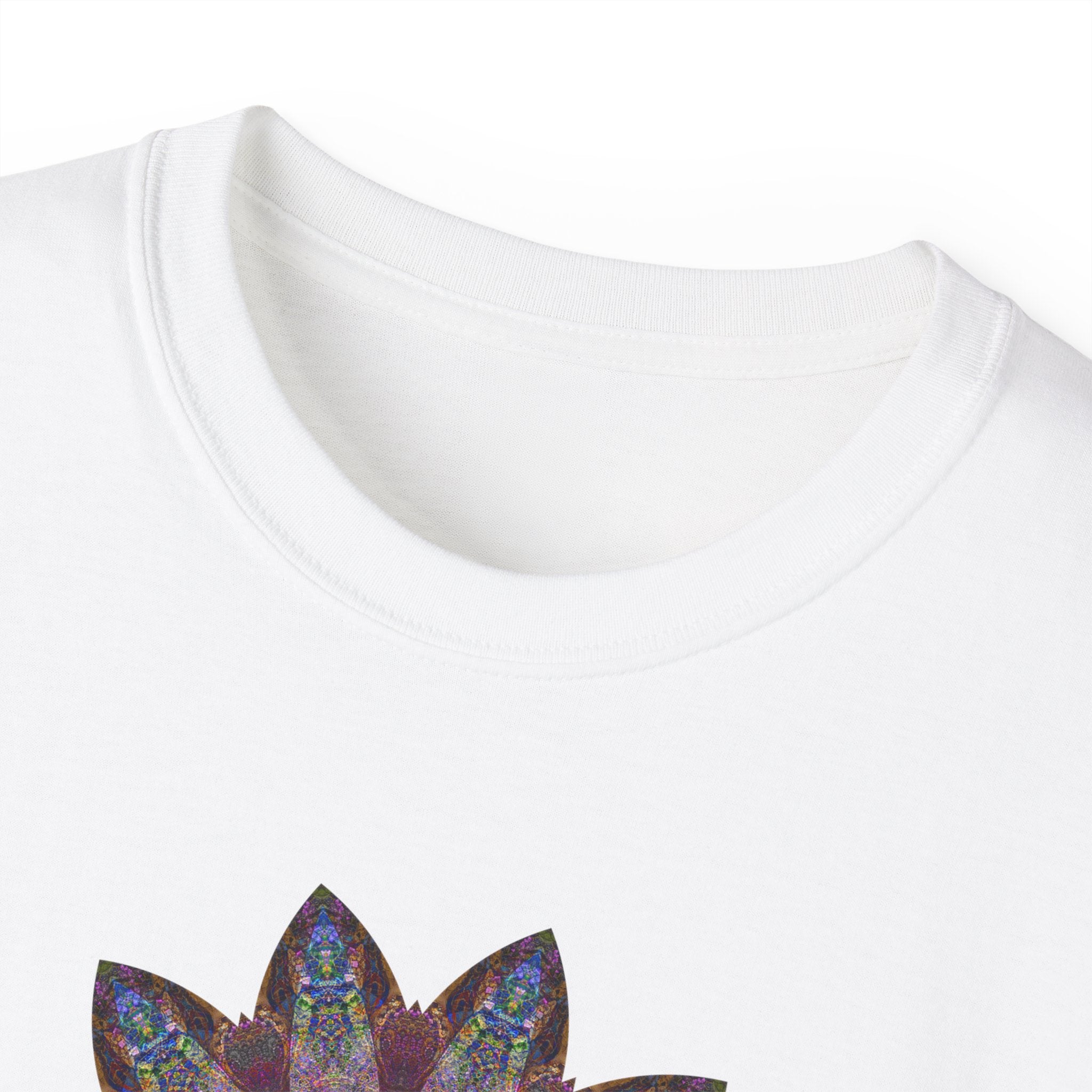 Unisex Ultra Cotton Tee - Love Light Mandalas No.9